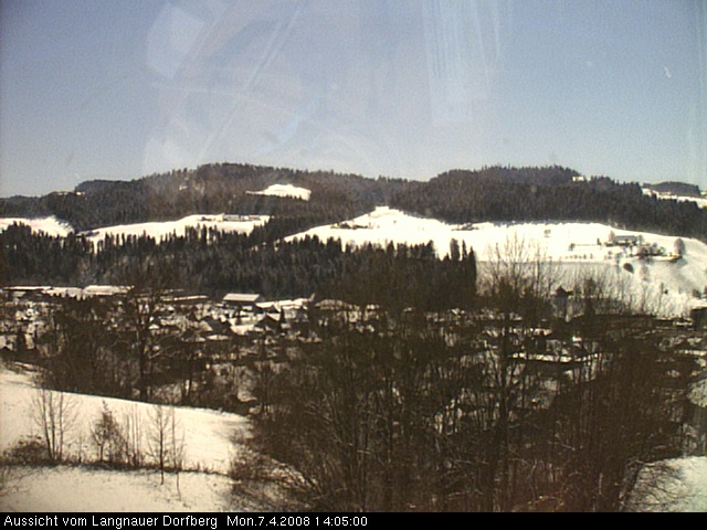 Webcam-Bild: Aussicht vom Dorfberg in Langnau 20080407-140500