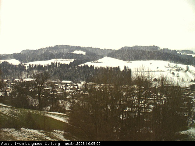 Webcam-Bild: Aussicht vom Dorfberg in Langnau 20080408-100500