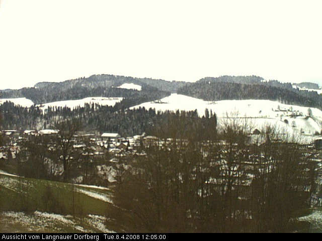 Webcam-Bild: Aussicht vom Dorfberg in Langnau 20080408-120500