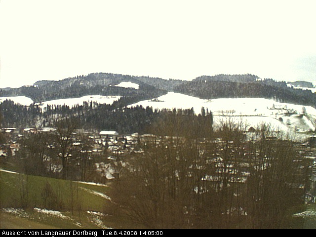 Webcam-Bild: Aussicht vom Dorfberg in Langnau 20080408-140500