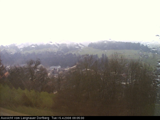 Webcam-Bild: Aussicht vom Dorfberg in Langnau 20080415-080500