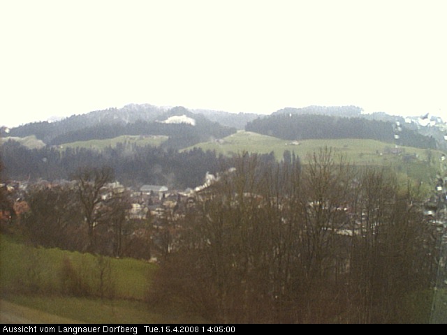 Webcam-Bild: Aussicht vom Dorfberg in Langnau 20080415-140500