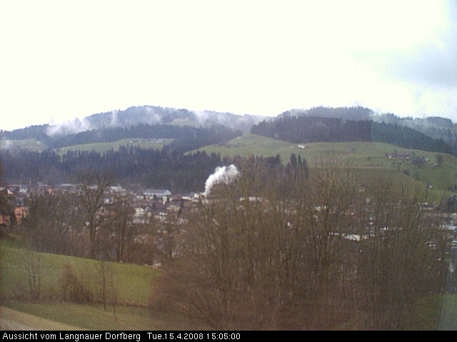 Webcam-Bild: Aussicht vom Dorfberg in Langnau 20080415-150500