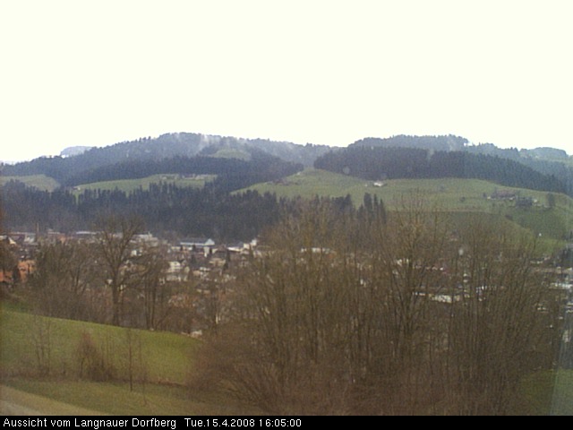 Webcam-Bild: Aussicht vom Dorfberg in Langnau 20080415-160500