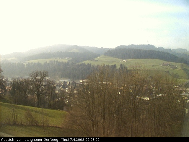 Webcam-Bild: Aussicht vom Dorfberg in Langnau 20080417-090500