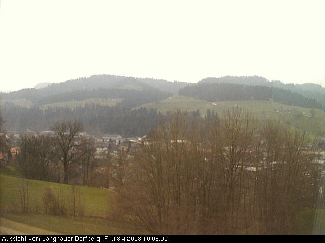 Webcam-Bild: Aussicht vom Dorfberg in Langnau 20080418-100500