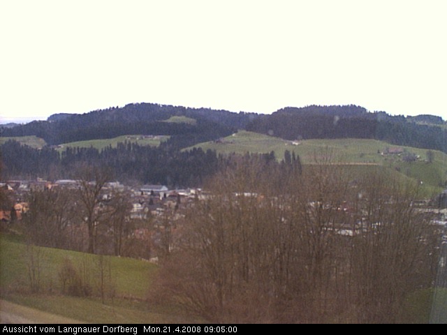 Webcam-Bild: Aussicht vom Dorfberg in Langnau 20080421-090500