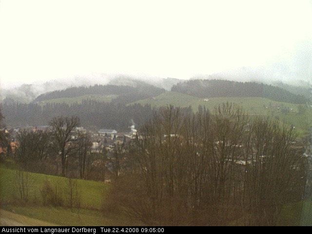 Webcam-Bild: Aussicht vom Dorfberg in Langnau 20080422-090500