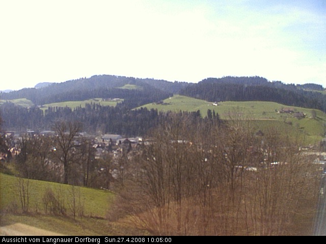 Webcam-Bild: Aussicht vom Dorfberg in Langnau 20080427-100500