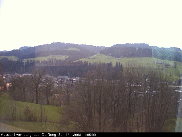 Webcam-Bild: Aussicht vom Dorfberg in Langnau 20080427-140500