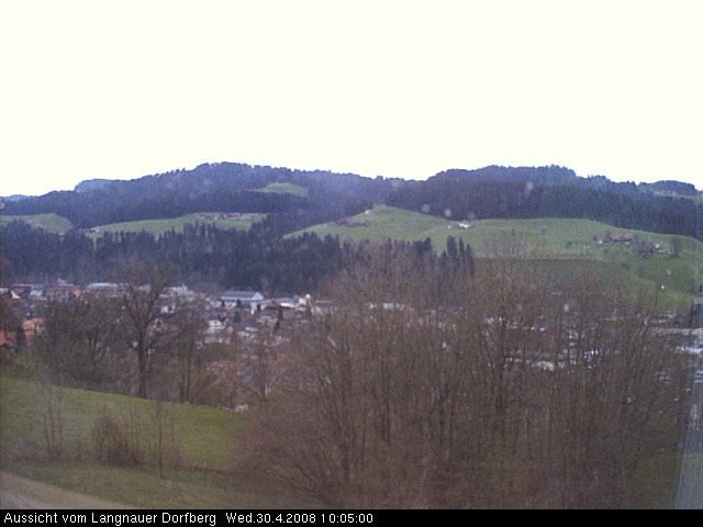 Webcam-Bild: Aussicht vom Dorfberg in Langnau 20080430-100500