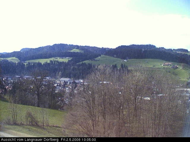 Webcam-Bild: Aussicht vom Dorfberg in Langnau 20080502-100500
