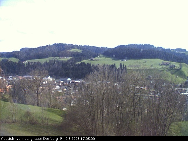 Webcam-Bild: Aussicht vom Dorfberg in Langnau 20080502-170500
