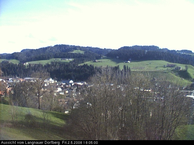 Webcam-Bild: Aussicht vom Dorfberg in Langnau 20080502-180500