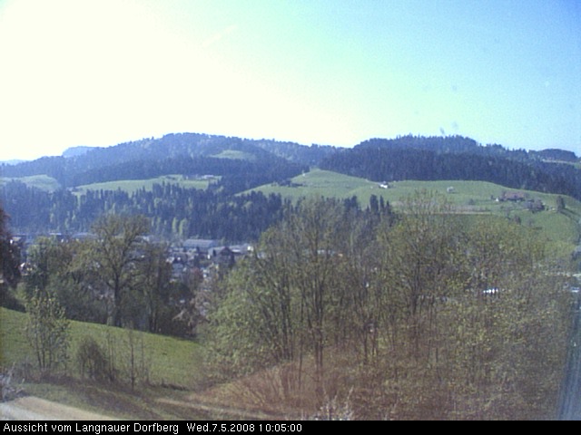 Webcam-Bild: Aussicht vom Dorfberg in Langnau 20080507-100500