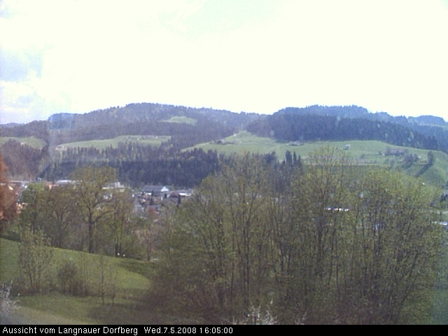 Webcam-Bild: Aussicht vom Dorfberg in Langnau 20080507-160500