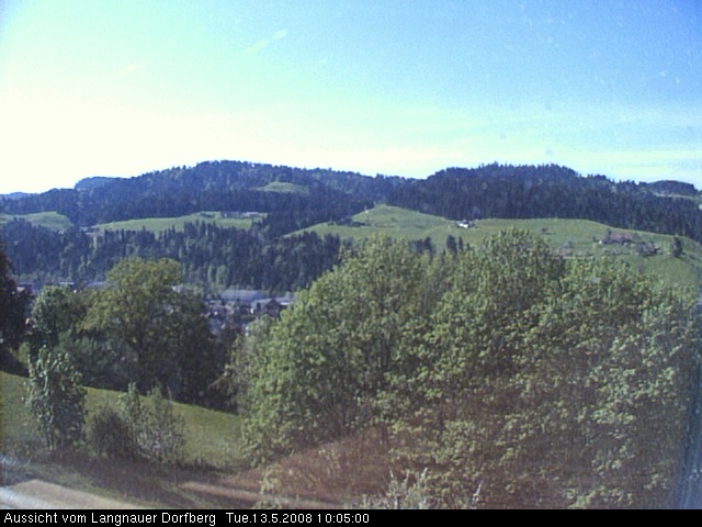 Webcam-Bild: Aussicht vom Dorfberg in Langnau 20080513-100500