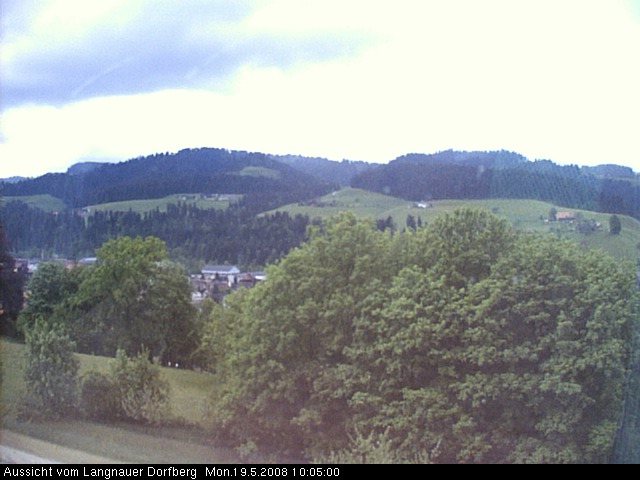 Webcam-Bild: Aussicht vom Dorfberg in Langnau 20080519-100500