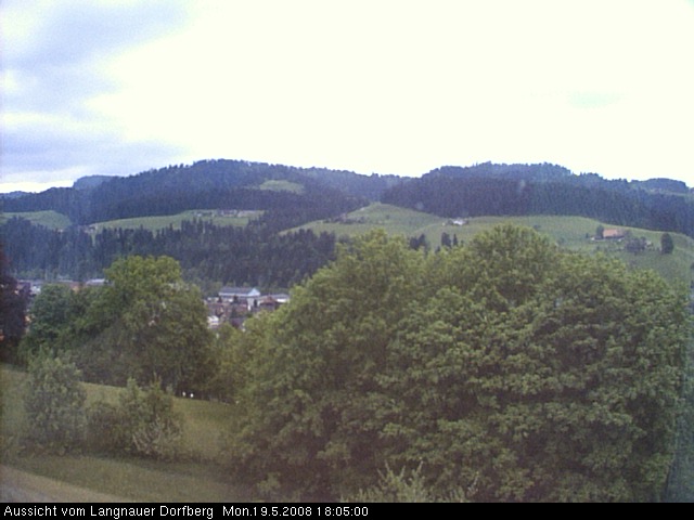 Webcam-Bild: Aussicht vom Dorfberg in Langnau 20080519-180500