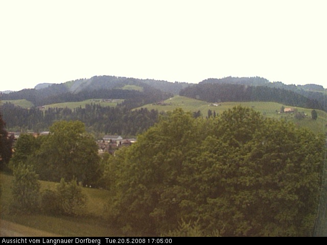 Webcam-Bild: Aussicht vom Dorfberg in Langnau 20080520-170500