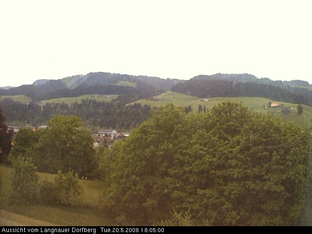 Webcam-Bild: Aussicht vom Dorfberg in Langnau 20080520-180500