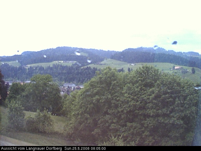 Webcam-Bild: Aussicht vom Dorfberg in Langnau 20080525-080500