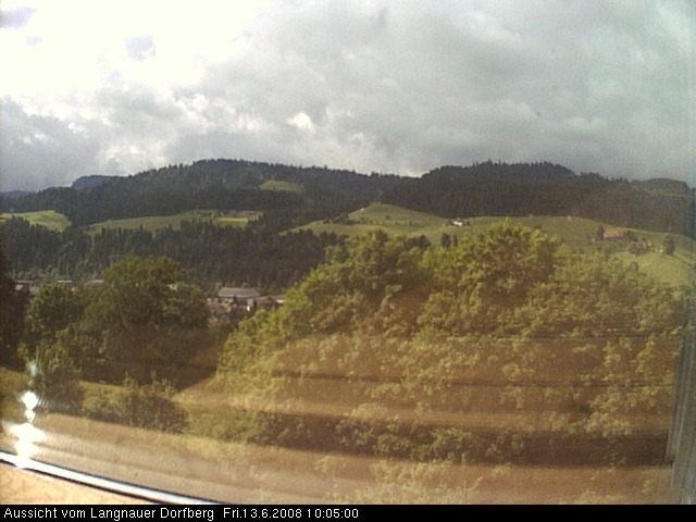 Webcam-Bild: Aussicht vom Dorfberg in Langnau 20080613-100500
