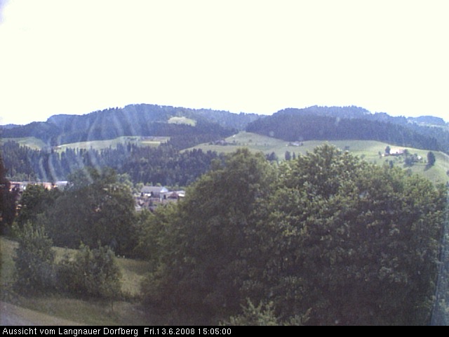 Webcam-Bild: Aussicht vom Dorfberg in Langnau 20080613-150500