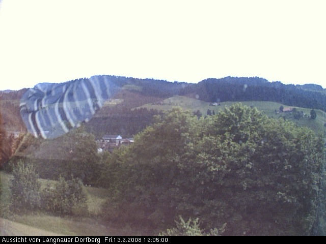 Webcam-Bild: Aussicht vom Dorfberg in Langnau 20080613-160500