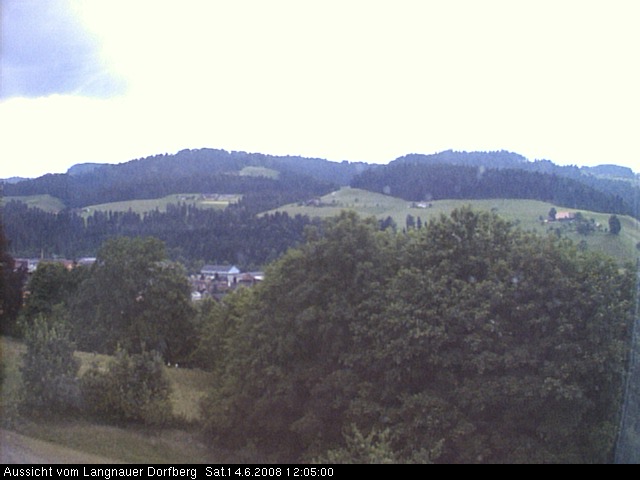 Webcam-Bild: Aussicht vom Dorfberg in Langnau 20080614-120500