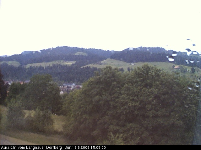 Webcam-Bild: Aussicht vom Dorfberg in Langnau 20080615-150500