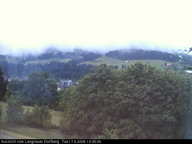 Webcam-Bild: Aussicht vom Dorfberg in Langnau 20080617-100500