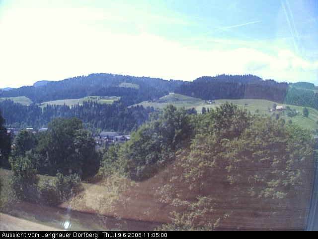 Webcam-Bild: Aussicht vom Dorfberg in Langnau 20080619-110500