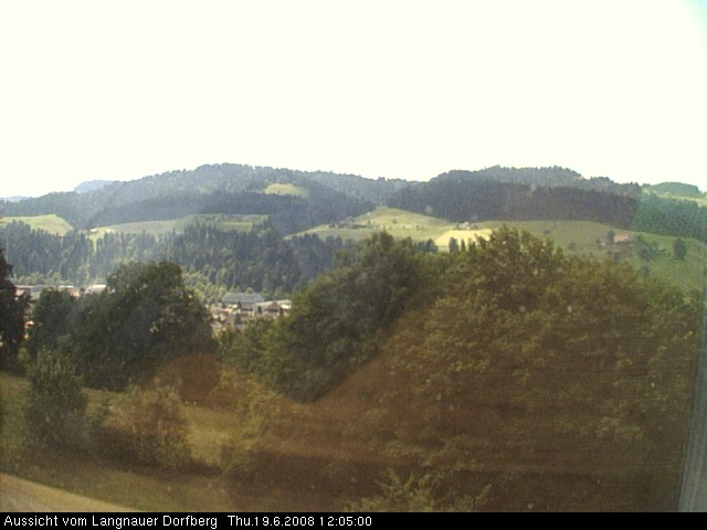 Webcam-Bild: Aussicht vom Dorfberg in Langnau 20080619-120500