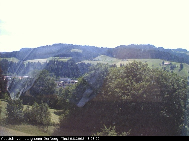 Webcam-Bild: Aussicht vom Dorfberg in Langnau 20080619-150500