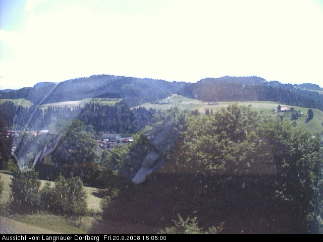 Webcam-Bild: Aussicht vom Dorfberg in Langnau 20080620-150500