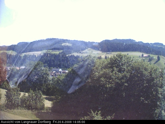 Webcam-Bild: Aussicht vom Dorfberg in Langnau 20080620-160500