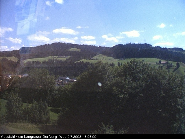 Webcam-Bild: Aussicht vom Dorfberg in Langnau 20080709-160500