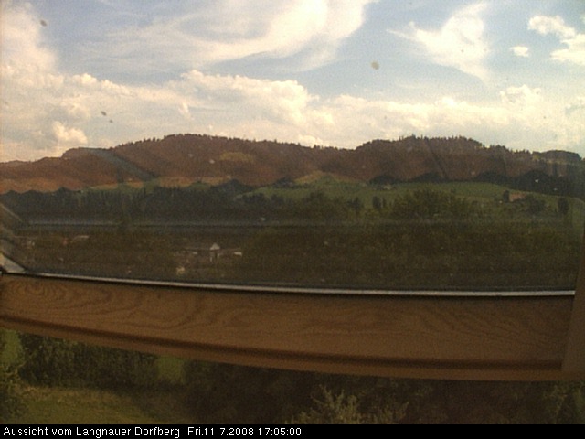 Webcam-Bild: Aussicht vom Dorfberg in Langnau 20080711-170500