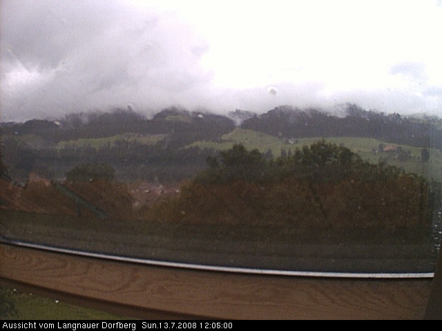 Webcam-Bild: Aussicht vom Dorfberg in Langnau 20080713-120500