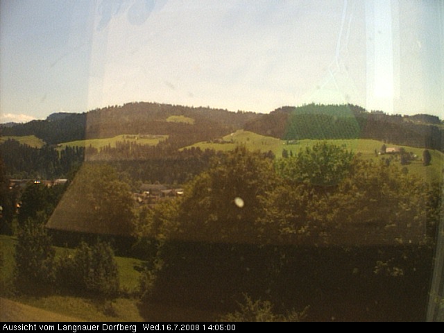 Webcam-Bild: Aussicht vom Dorfberg in Langnau 20080716-140500