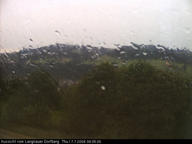 Webcam-Bild: Aussicht vom Dorfberg in Langnau 20080717-080500
