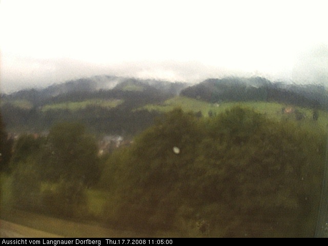 Webcam-Bild: Aussicht vom Dorfberg in Langnau 20080717-110500