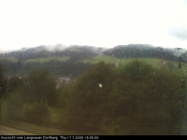 Webcam-Bild: Aussicht vom Dorfberg in Langnau 20080717-150500