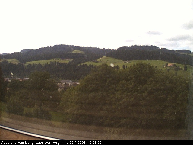 Webcam-Bild: Aussicht vom Dorfberg in Langnau 20080722-100500