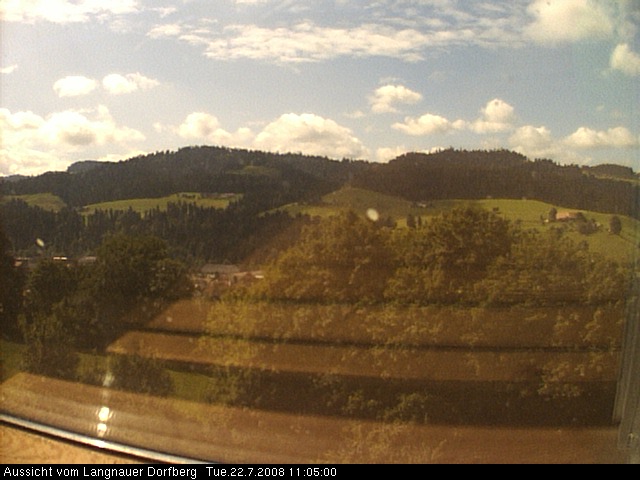 Webcam-Bild: Aussicht vom Dorfberg in Langnau 20080722-110500