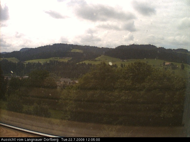 Webcam-Bild: Aussicht vom Dorfberg in Langnau 20080722-120500