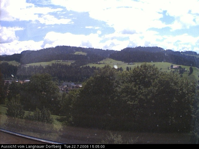 Webcam-Bild: Aussicht vom Dorfberg in Langnau 20080722-150500