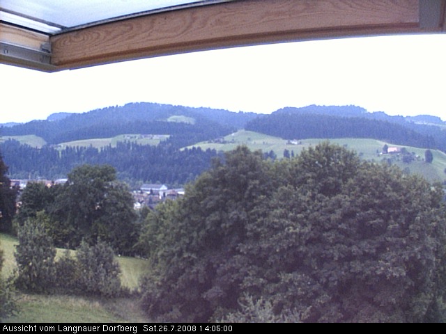 Webcam-Bild: Aussicht vom Dorfberg in Langnau 20080726-140500