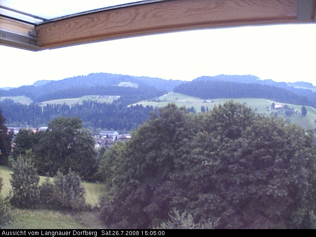 Webcam-Bild: Aussicht vom Dorfberg in Langnau 20080726-150500